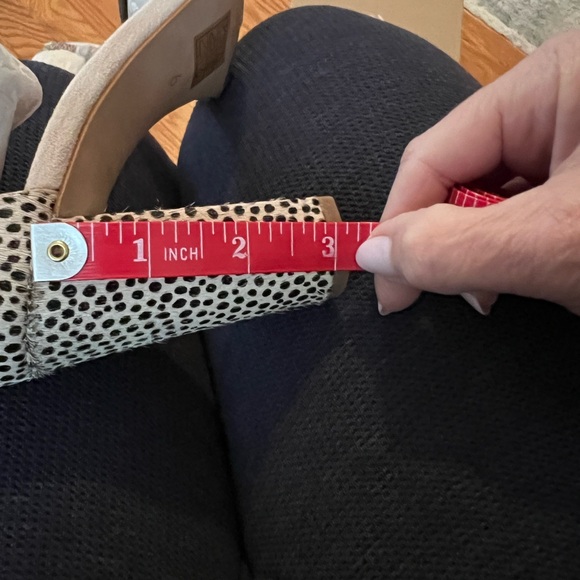 NWT Madewell Flax Multi Calf Hair Sandal - Picture 6 of 9